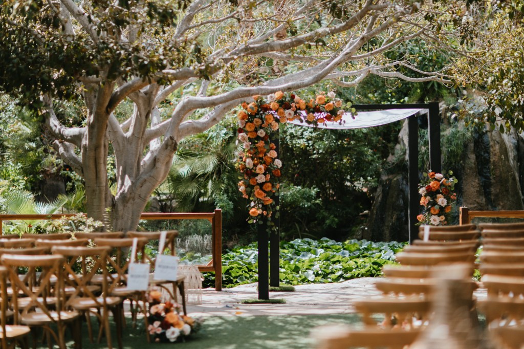 Our Tropical Garden Wedding