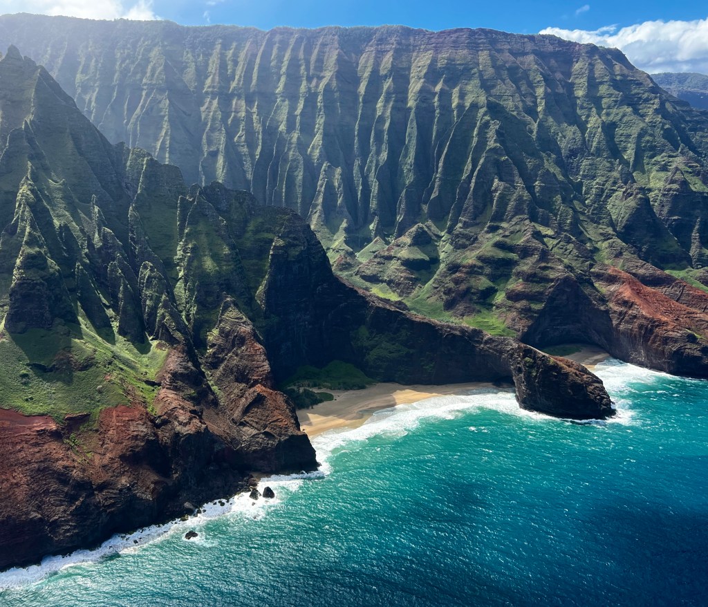 kauai helicopter tour doors off, na pali coast
